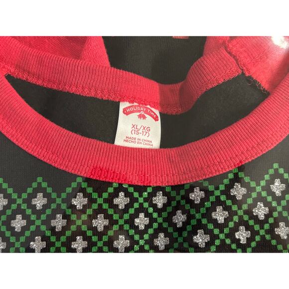 Bah Hum Bug Christmas Sweater Women’s XL Funny Holiday Ugly Sweater - Picture 7 of 14